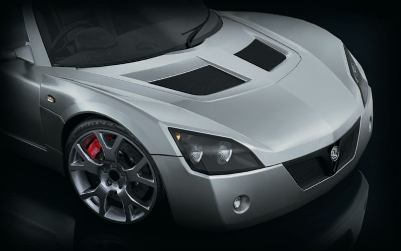 Vauxhall VX220 2000 Mid Poly Low-poly 3D model_2