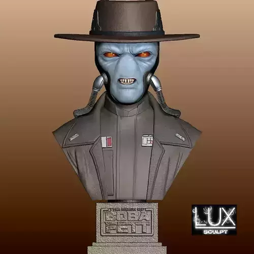 Cad Bane from The Book of Boba Fett 3D print model