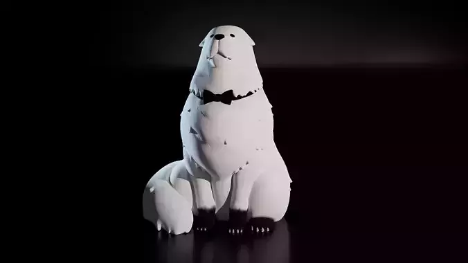 Spy Family Dog Model Fan Art 3D print model