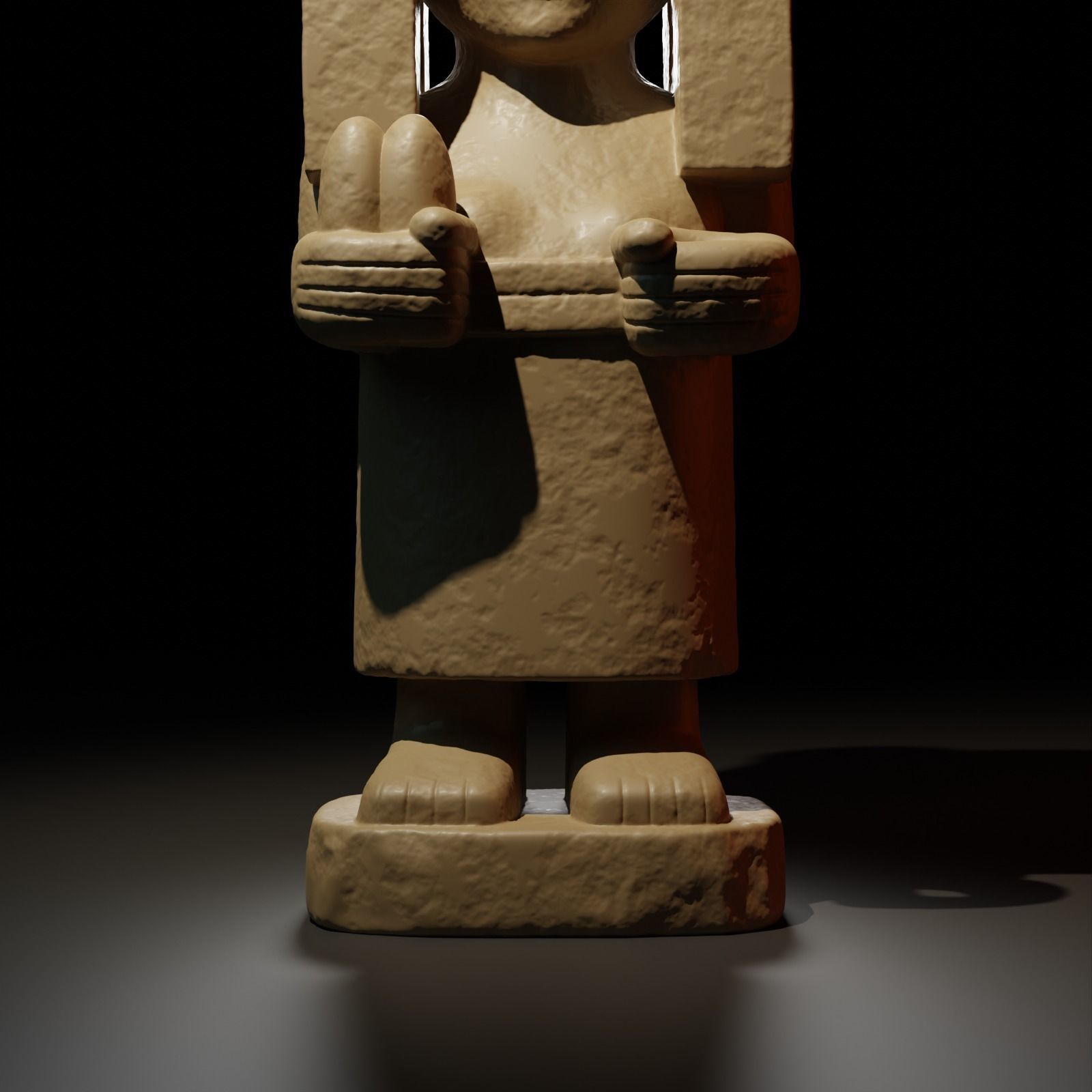 Chicomecoatl 3D print model_4