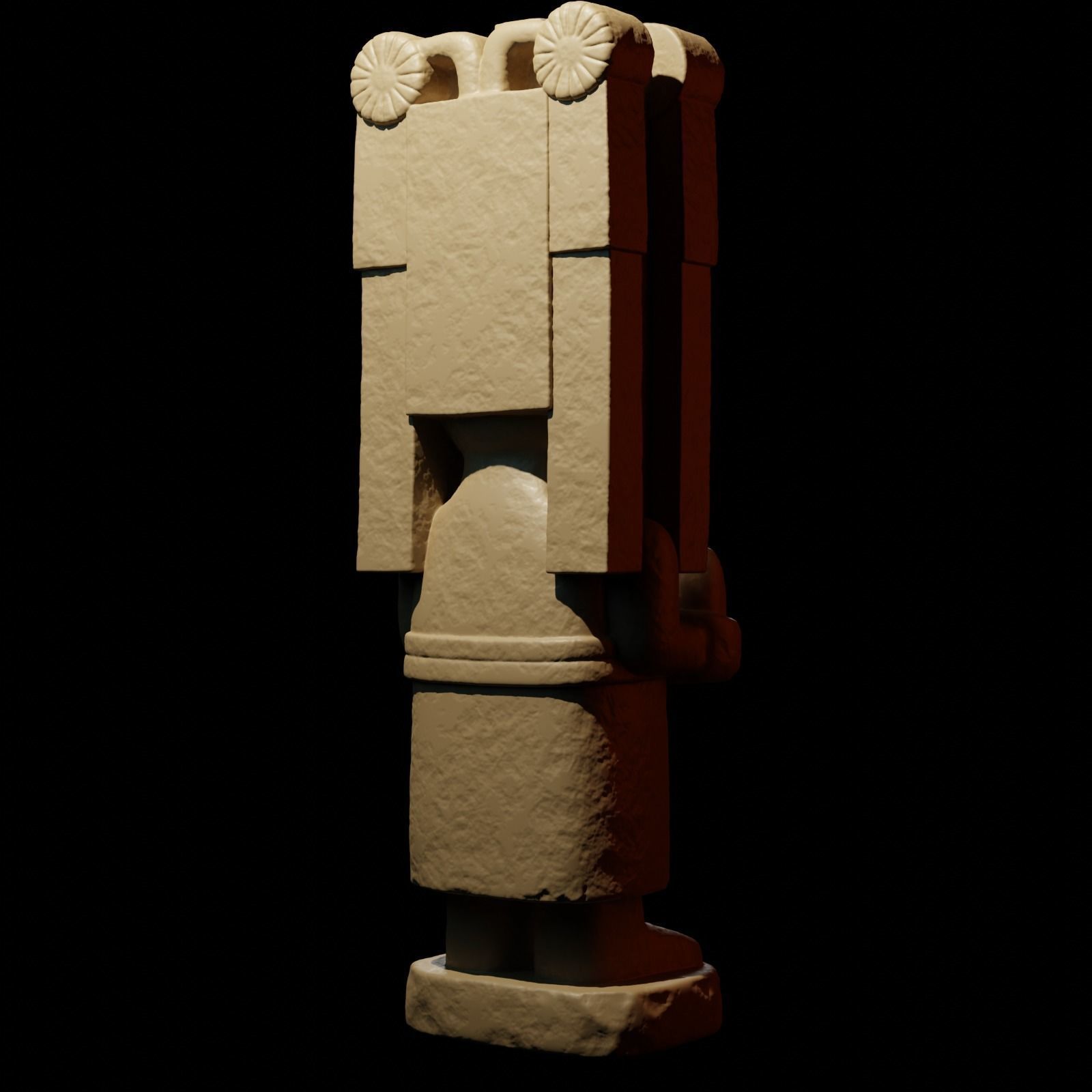 Chicomecoatl 3D print model_14