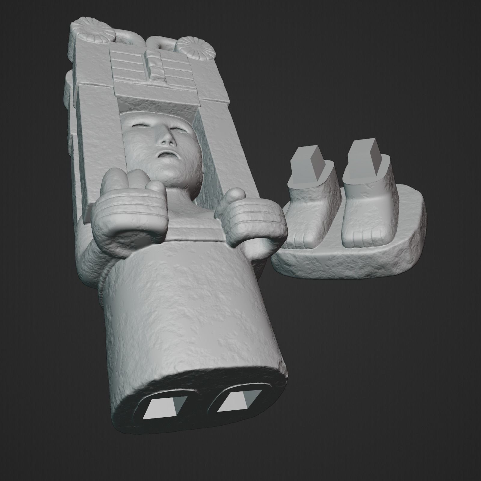 Chicomecoatl 3D print model_21