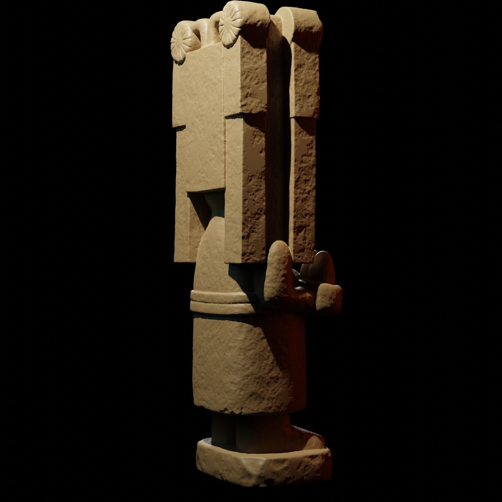 Chicomecoatl 3D print model_15