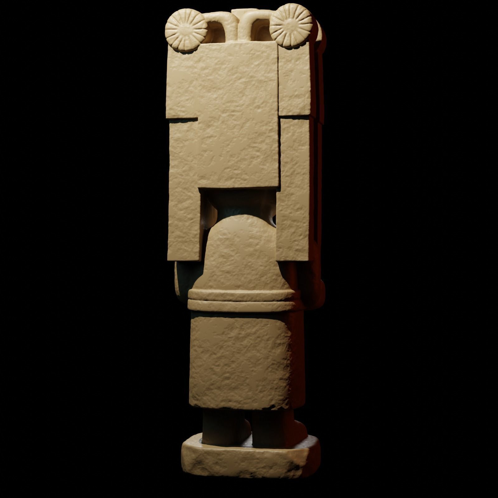 Chicomecoatl 3D print model_13