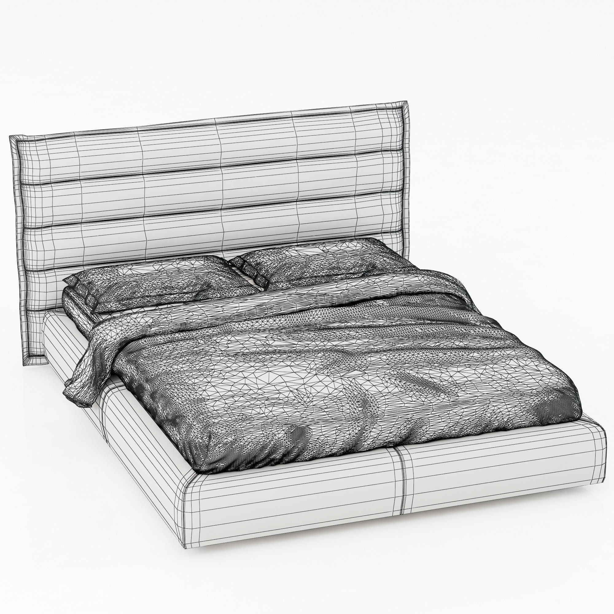 Natuzzi Onda 3D model_7