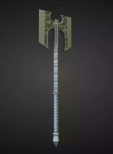 AXE13 high and low poly