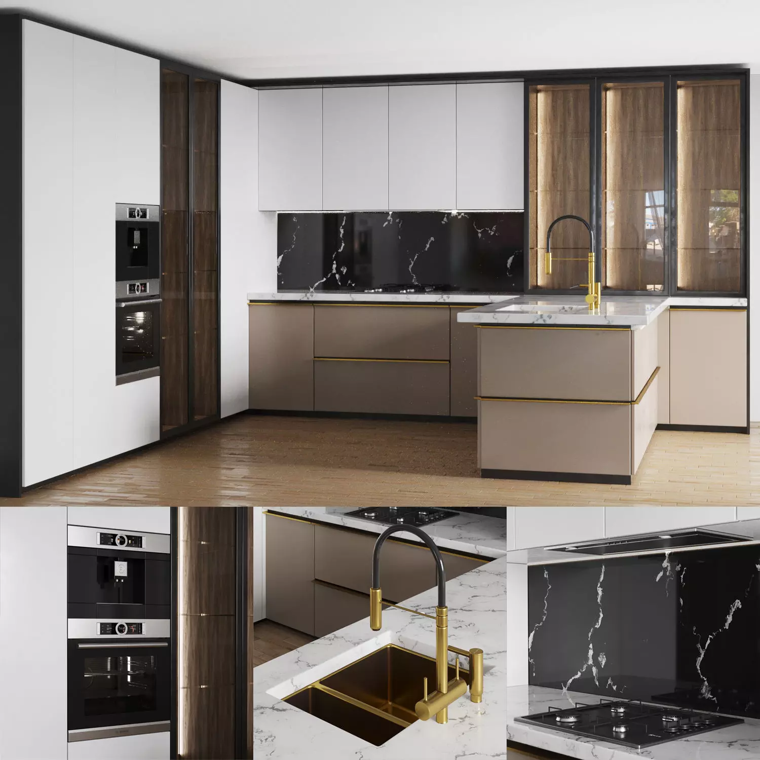 Kitchen 050 3D model