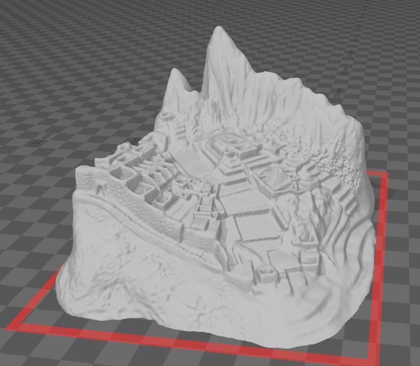 Machu Picchu 3D model_1