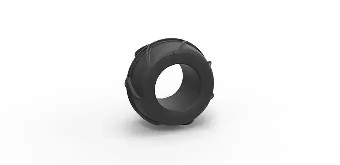 Dune buggy rear tire 27 Scale 1 to 25