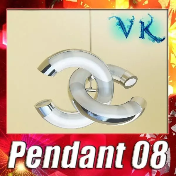 Modern Pendant Lamp 3D model_0