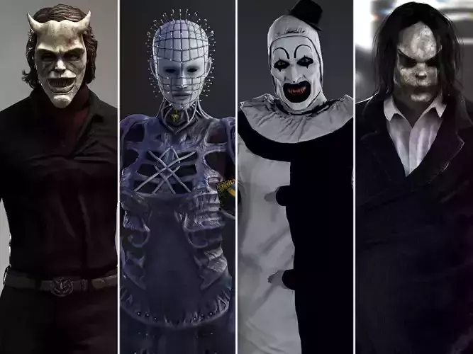 Horror pack  3D Model Collection