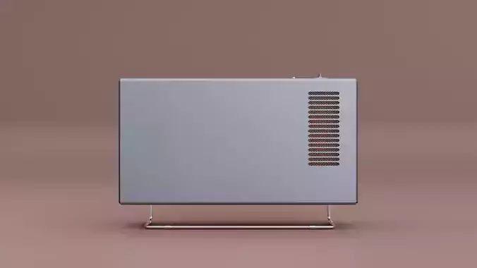 Electric Convector Free low-poly 3D model