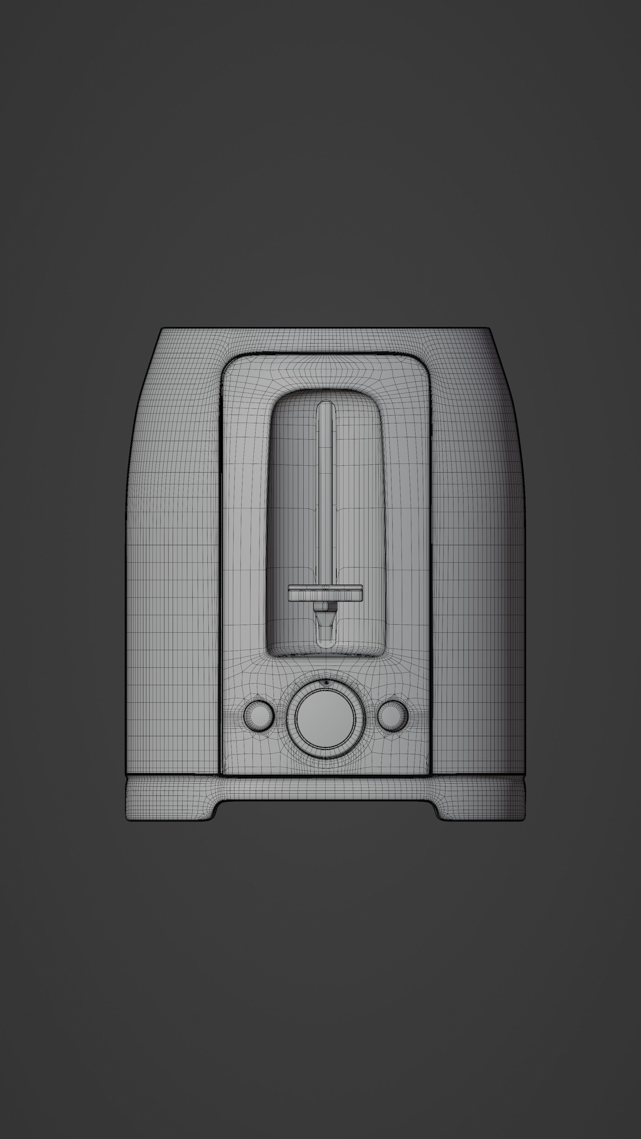 Toaster decker 3D model_8