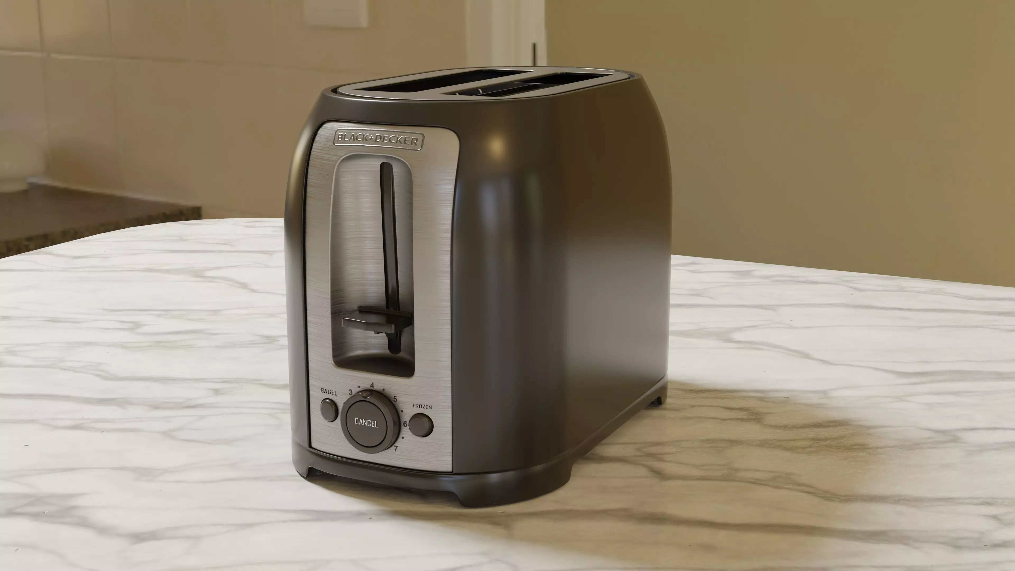 Toaster decker 3D model_0