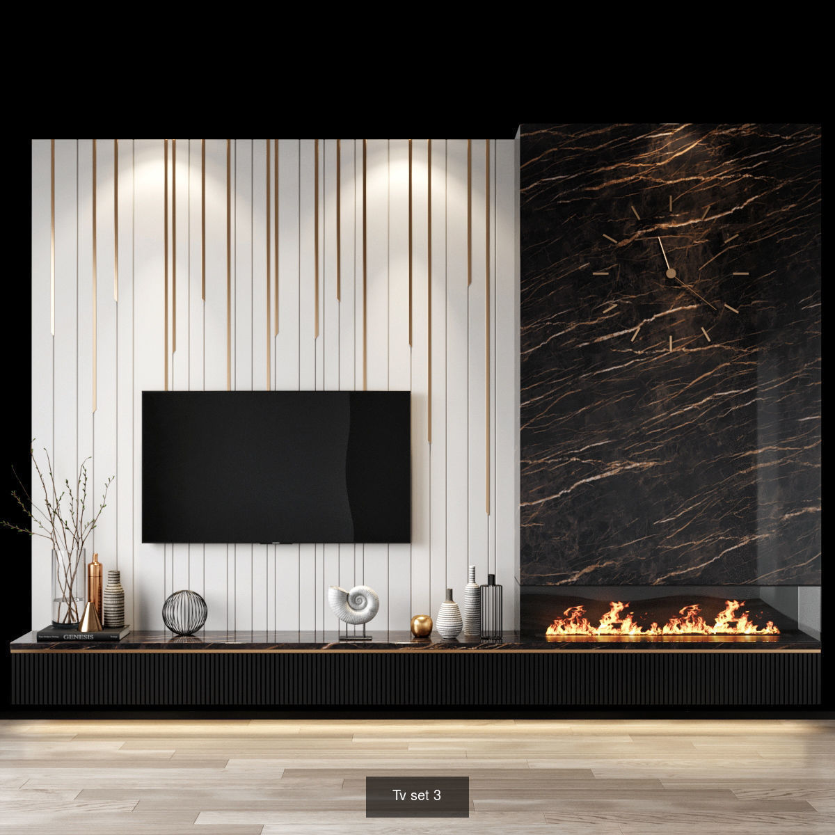 TV set Collection modern wall unit _5