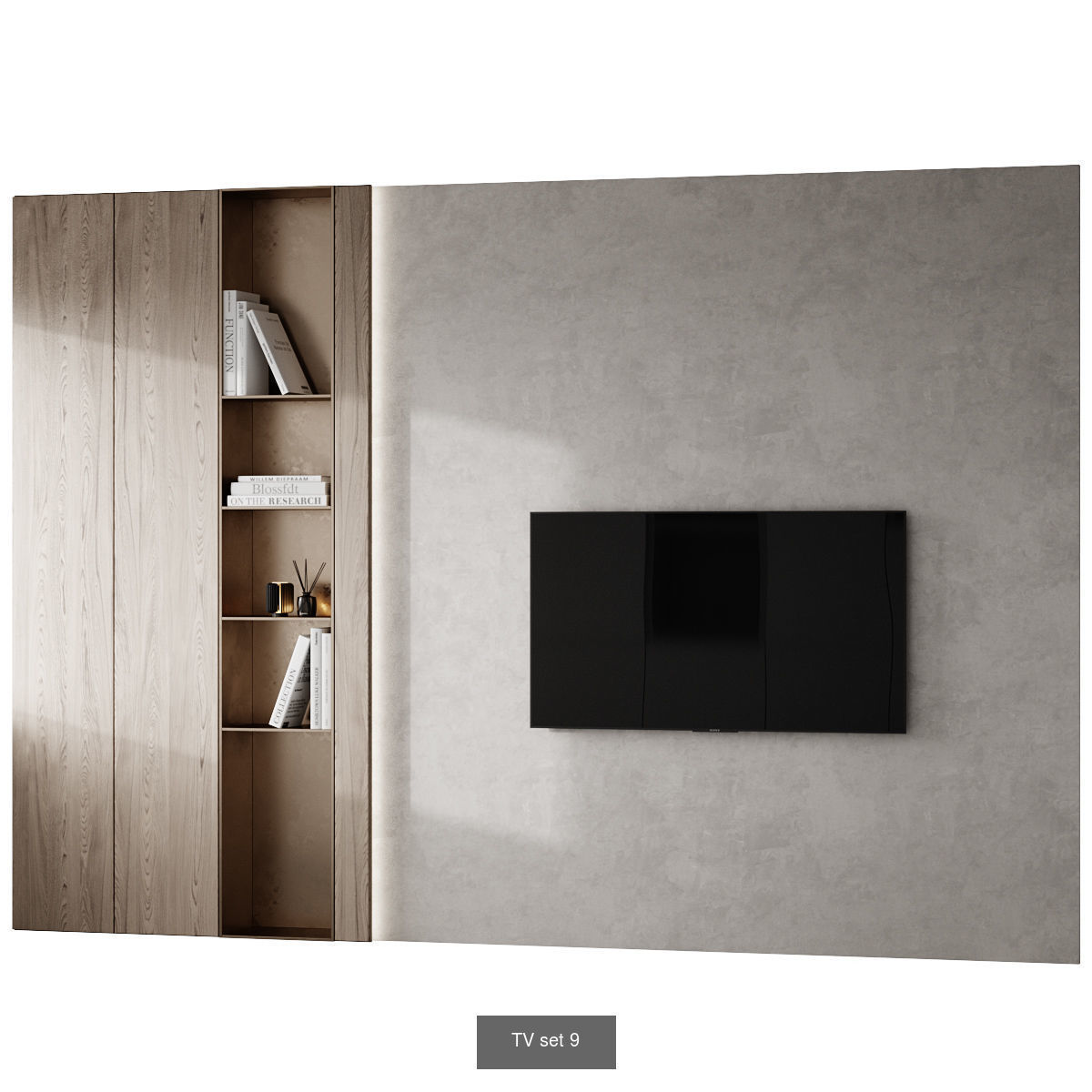 TV set Collection modern wall unit _1