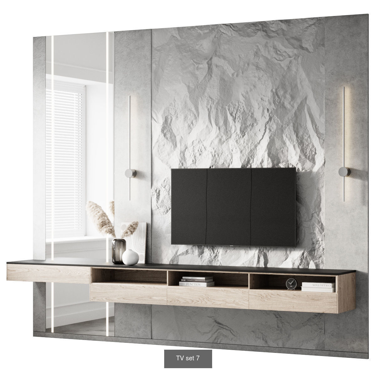 TV set Collection modern wall unit _7