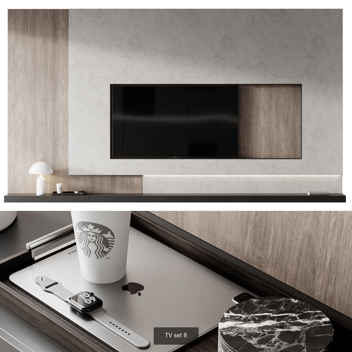 TV set Collection modern wall unit _2