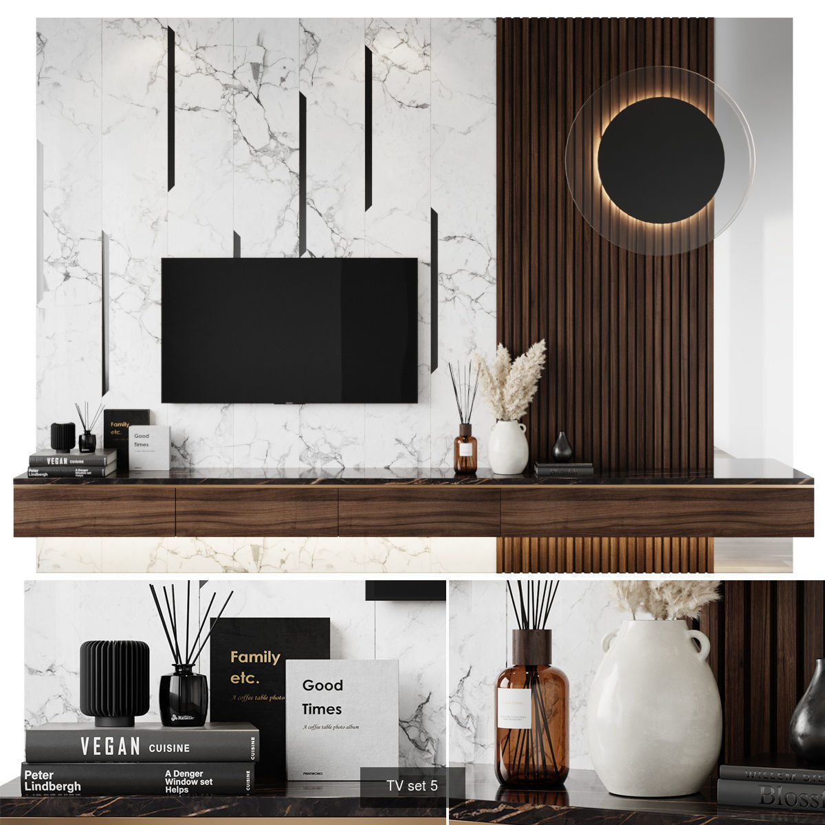 TV set Collection modern wall unit _6