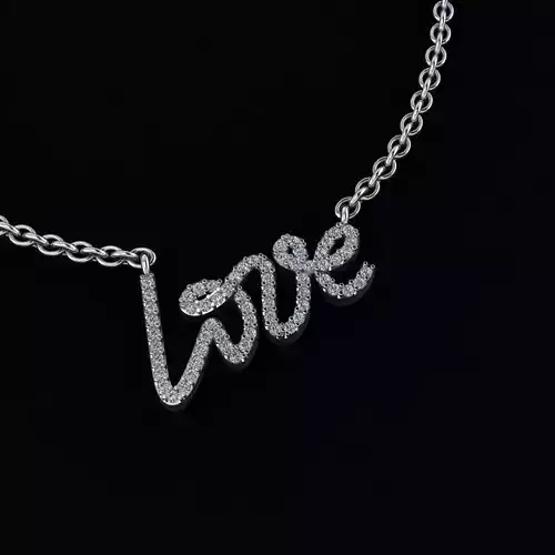 Love Pendant 3D print model