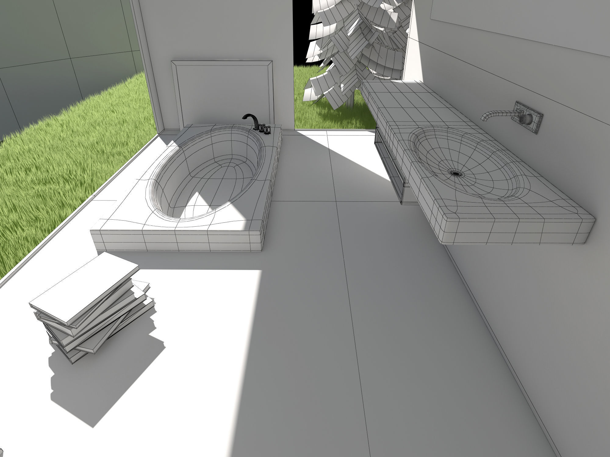 Bathroom 27 3D model_7