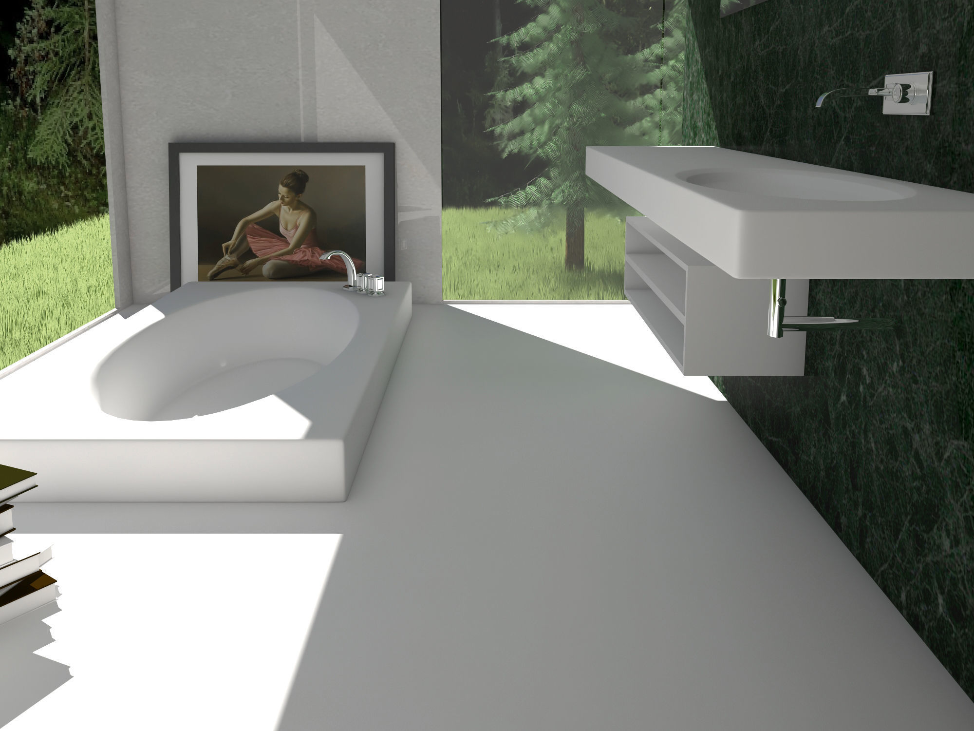 Bathroom 27 3D model_2