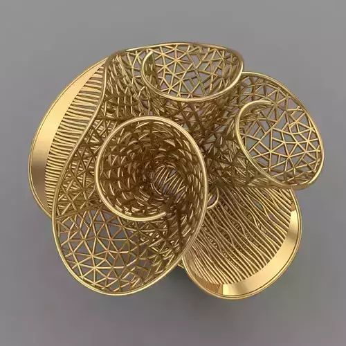 Turkish ring for Women 3D Print Model