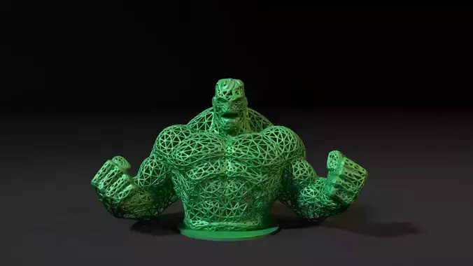 Hulk bust