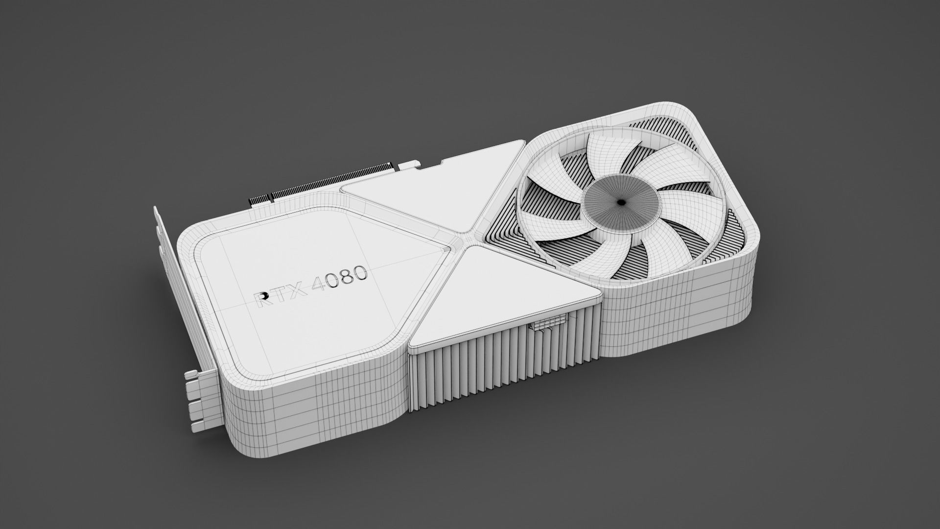 Nvidia GeForce RTX 4080 3D model_1