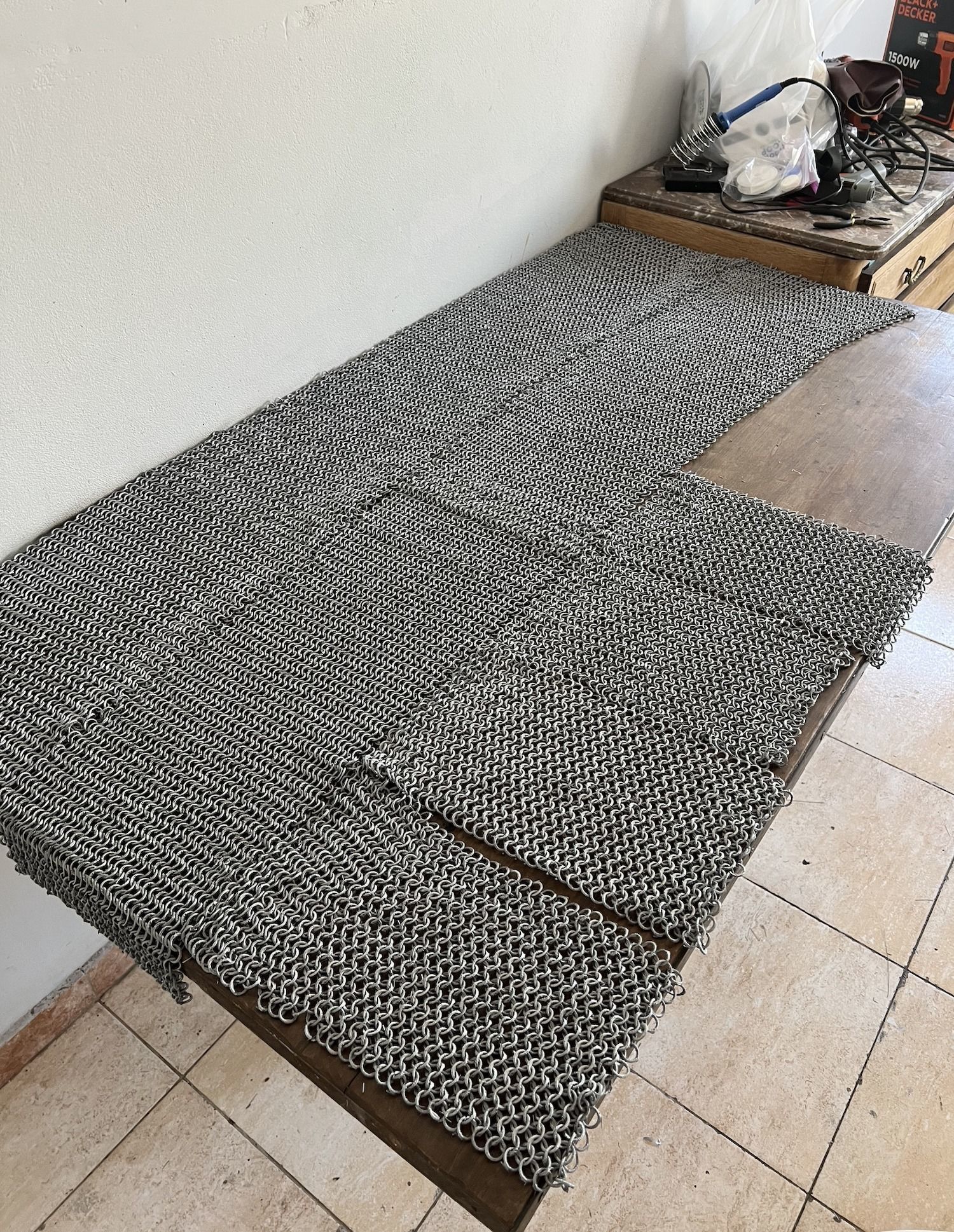 Full Chainmail Armor 2 - Create your own super light chainmail 3D print model_21