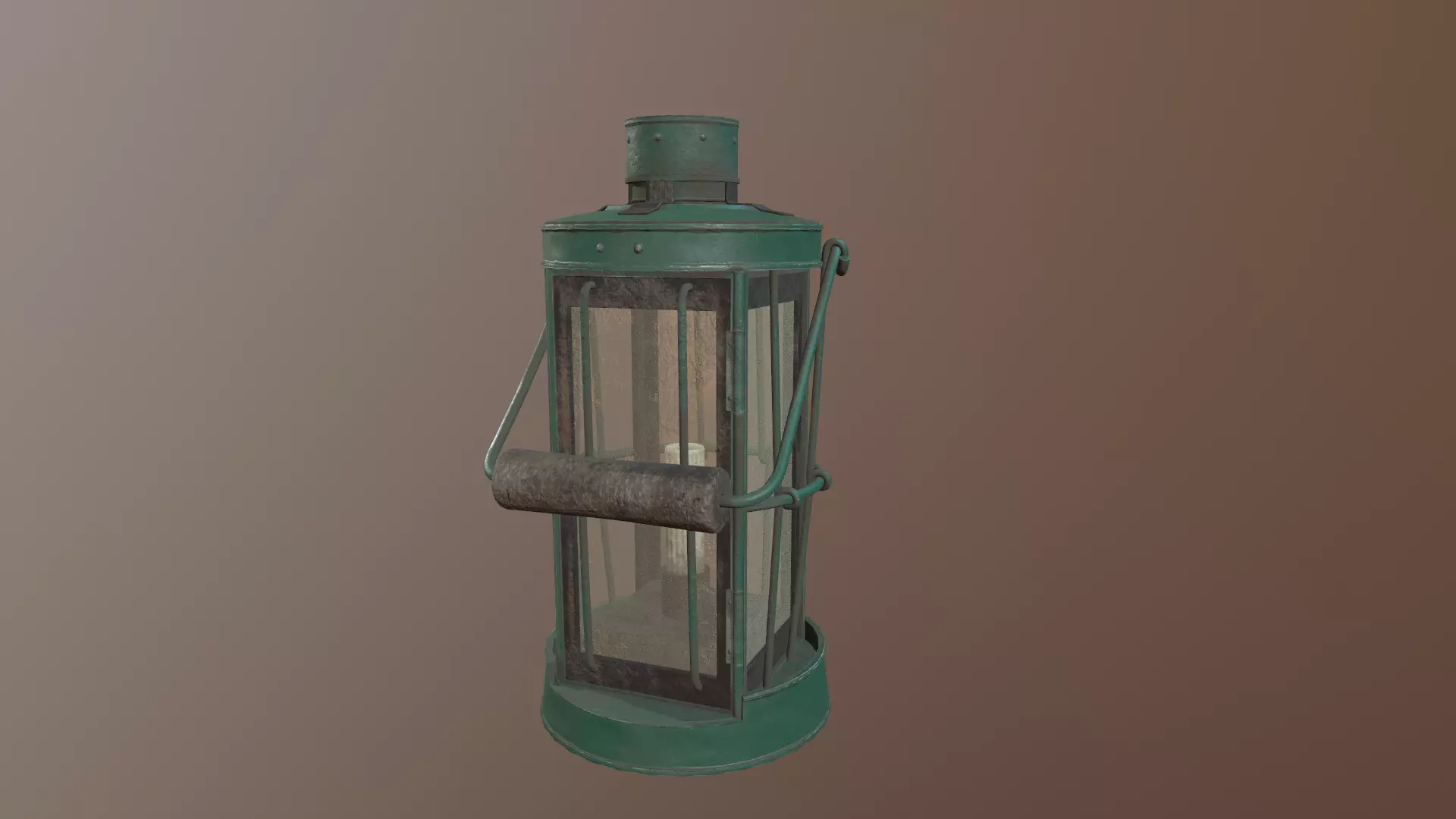 Lamp asset Low-poly 3D model
