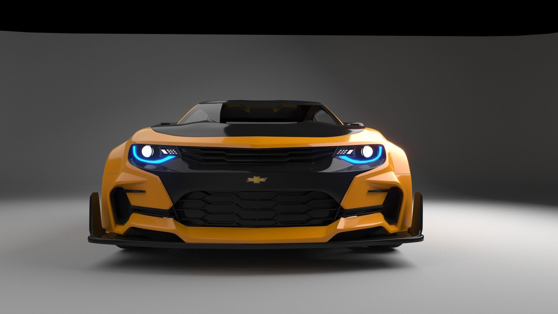 2016 Chevrolet Camaro- Transformer the Last Knight 3D model_7