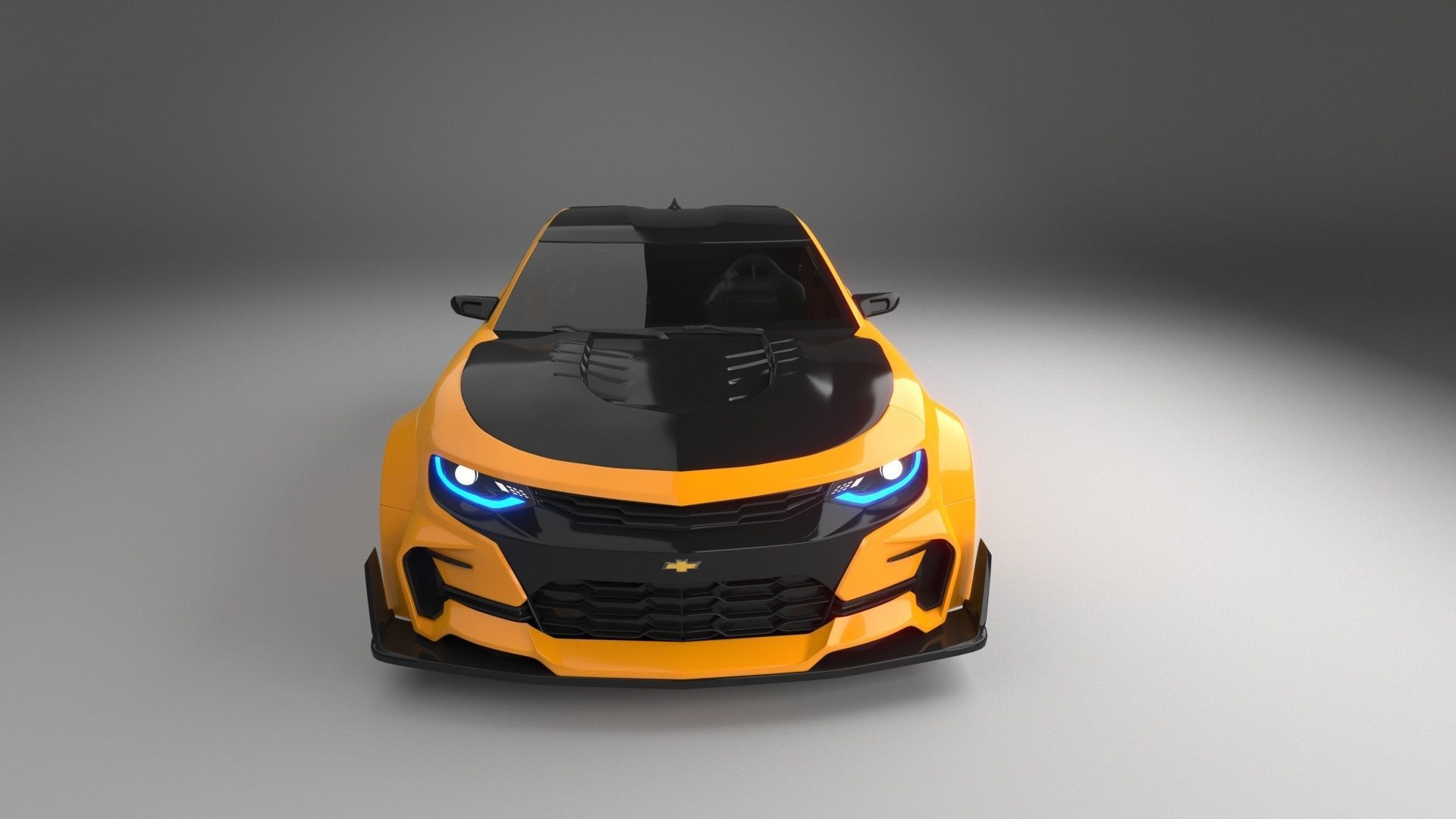 2016 Chevrolet Camaro- Transformer the Last Knight 3D model_11