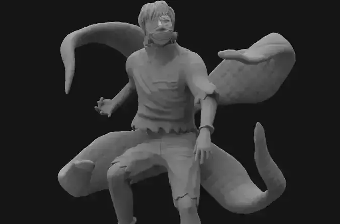 Ken Kaneki - Tokyo Ghoul  3D print model