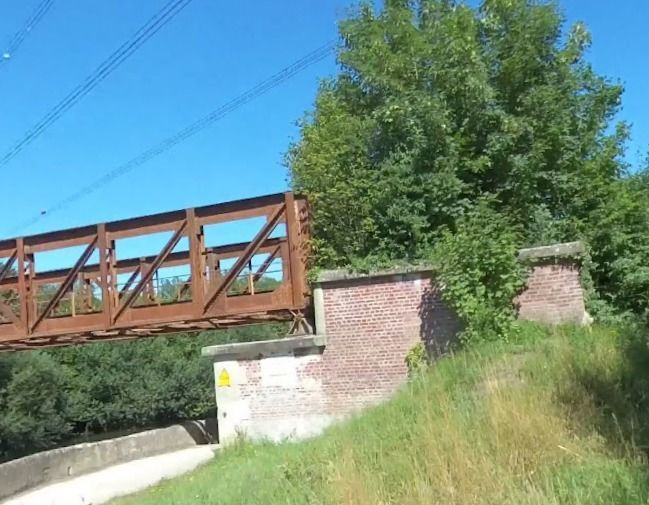 Historical Railroad Bridge 3D print model_6