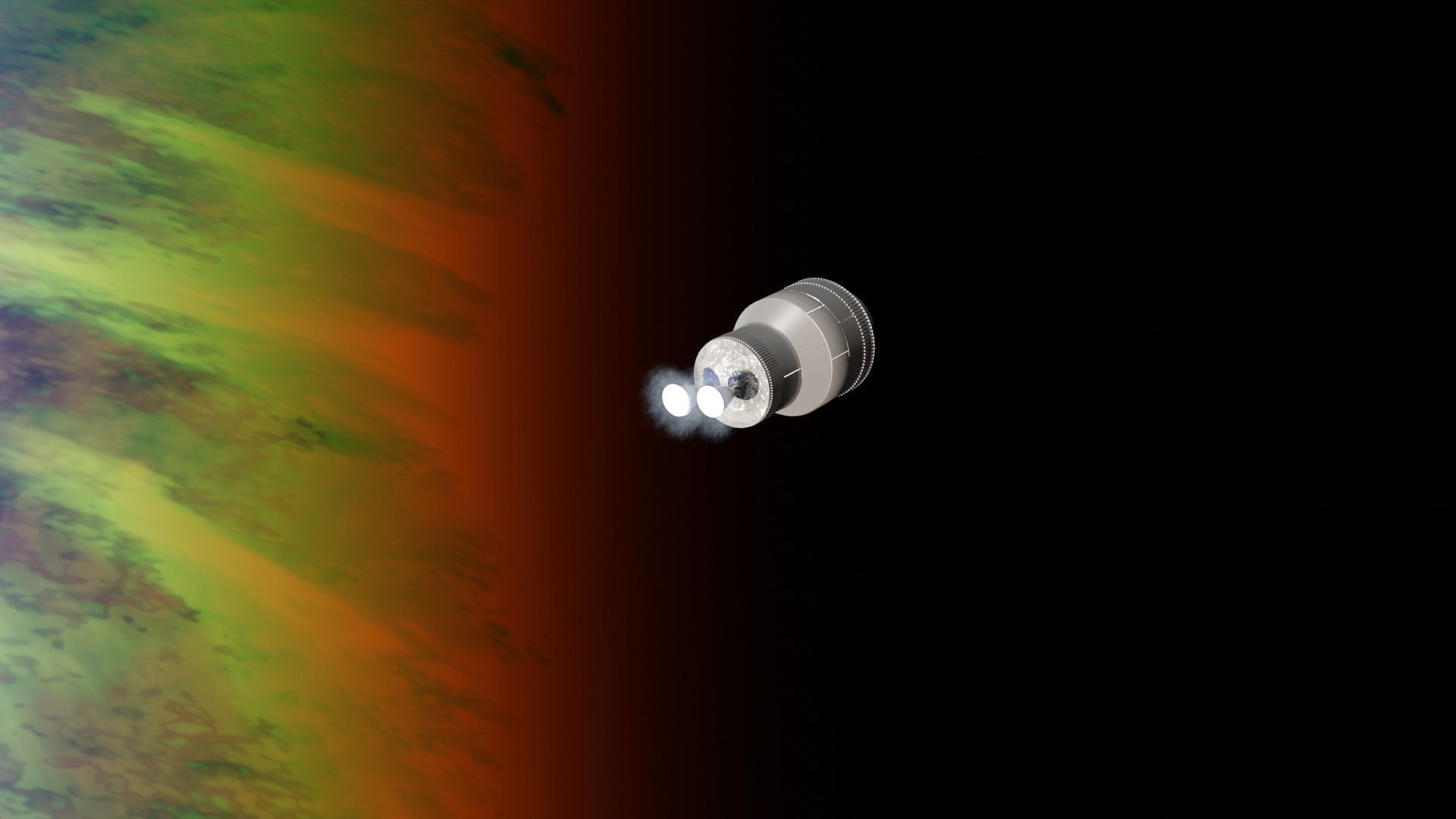 Titan IV Model 3D model_6