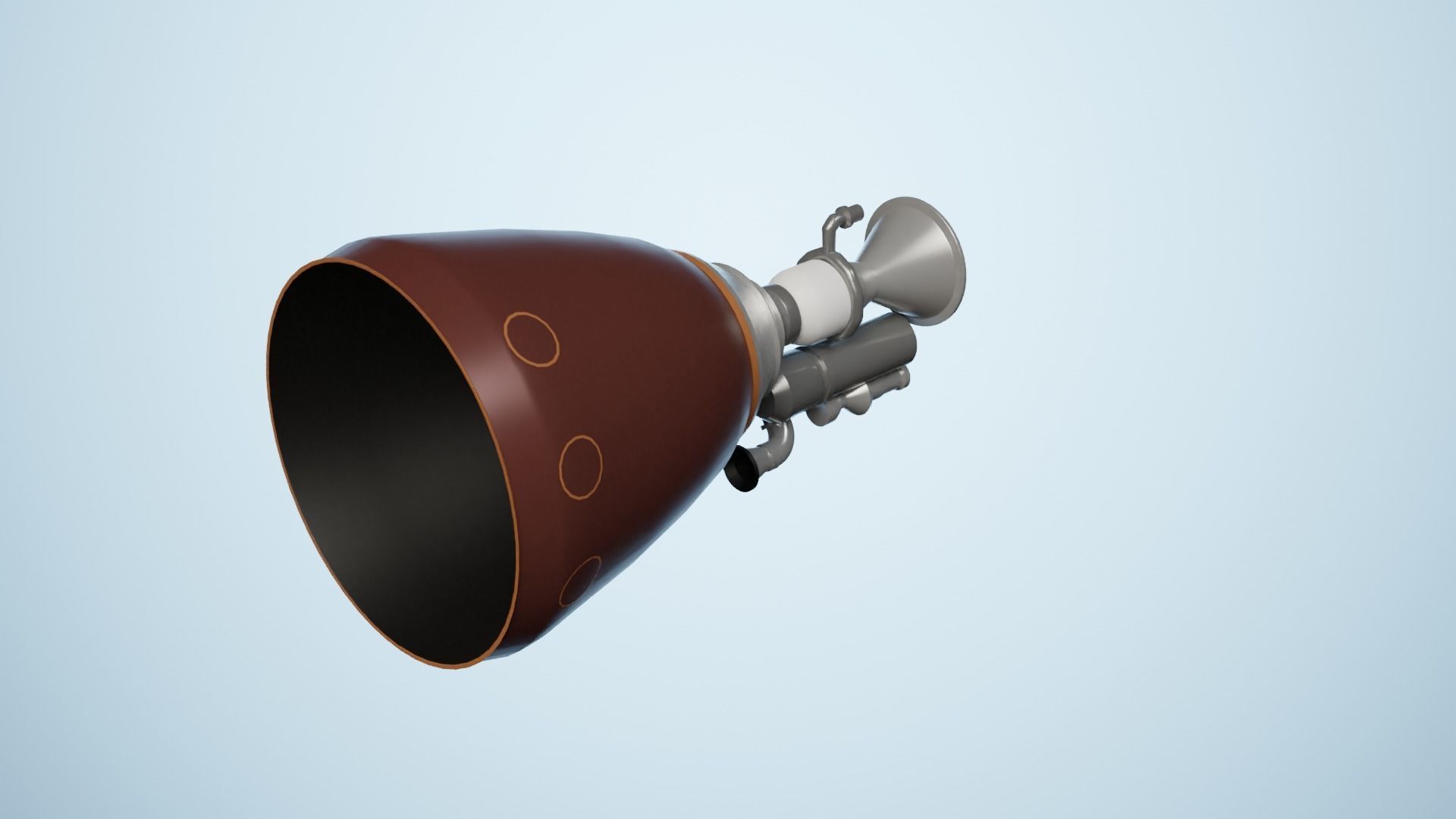 Titan IV Model 3D model_7