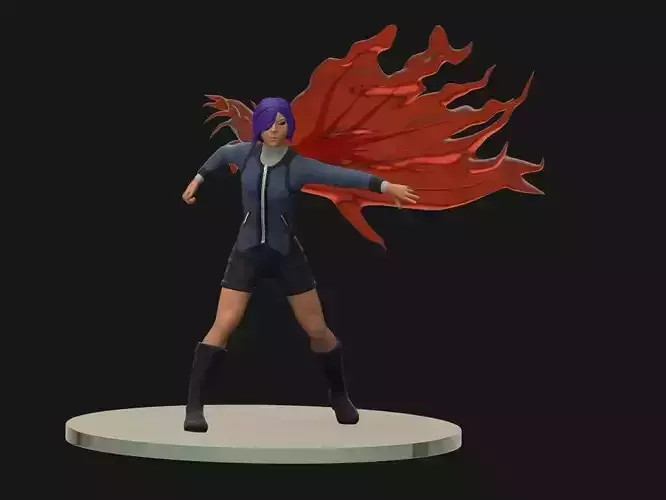Touka Kirishima - Tokyo Ghoul  3D print model