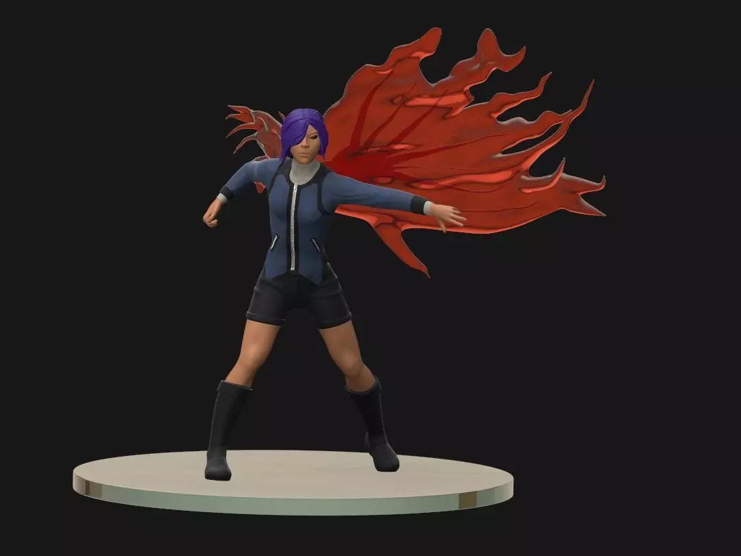 Touka Kirishima - Tokyo Ghoul 3D print model