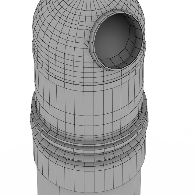 Bearing Compass Nautical 3D model_3