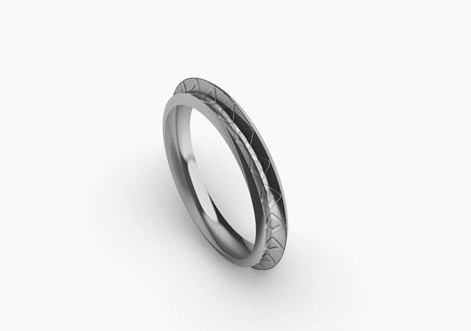 Ring 3d silver 3D print model