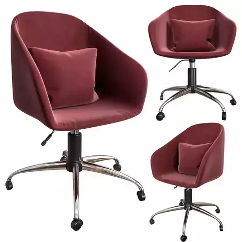 office chair red