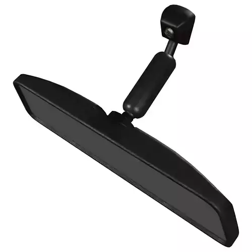 Rear View Mirror Low-poly 3D model