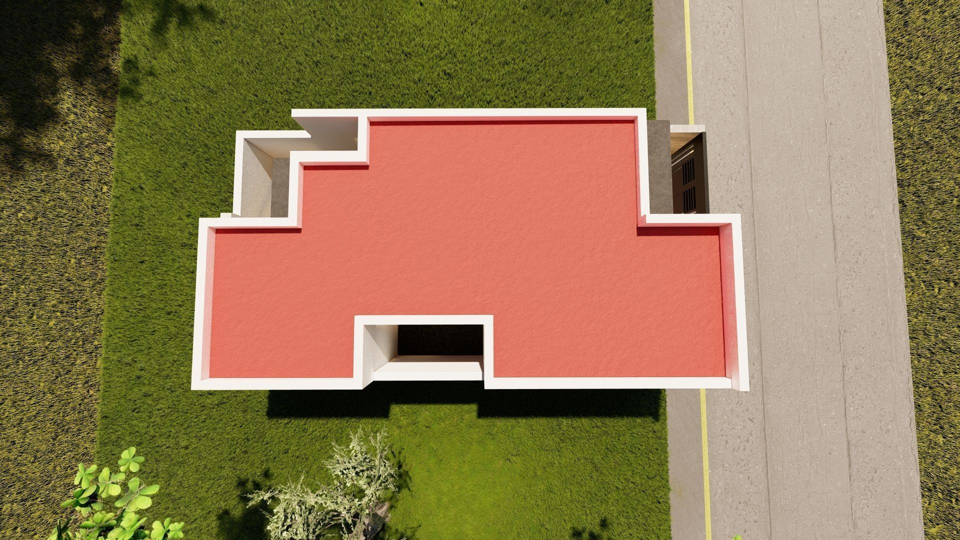 HOUSE 900 cm 475 cm 3D model_5