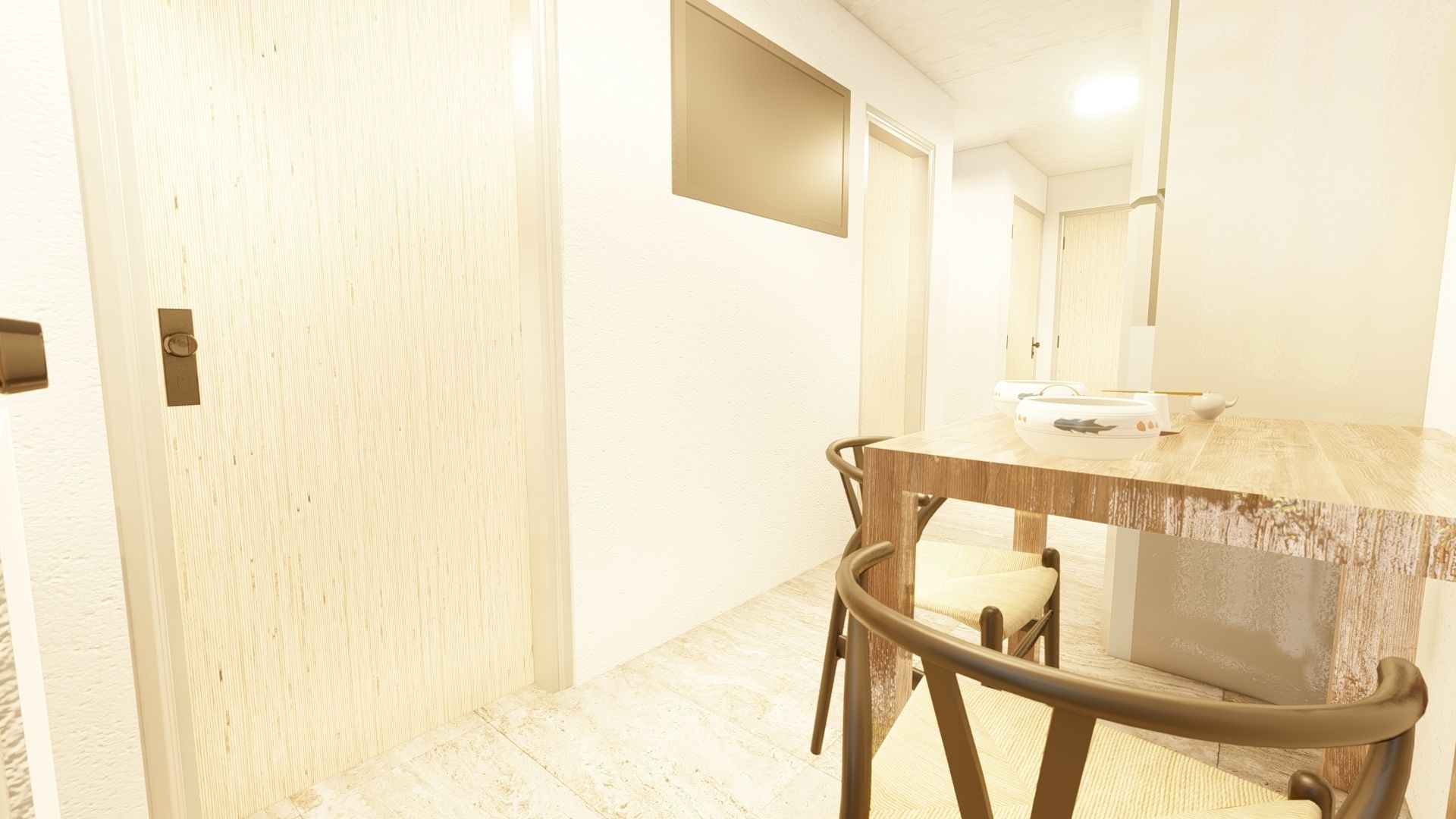 HOUSE 900 cm 475 cm 3D model_9