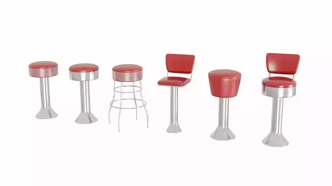 Retro Bar Stool Collection 