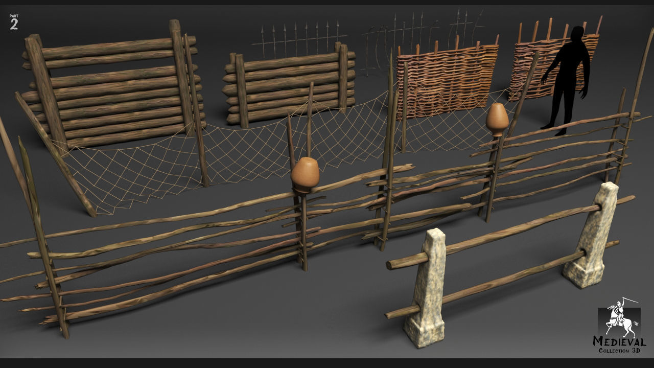 Medieval Collection  3D part 2 3D model_3