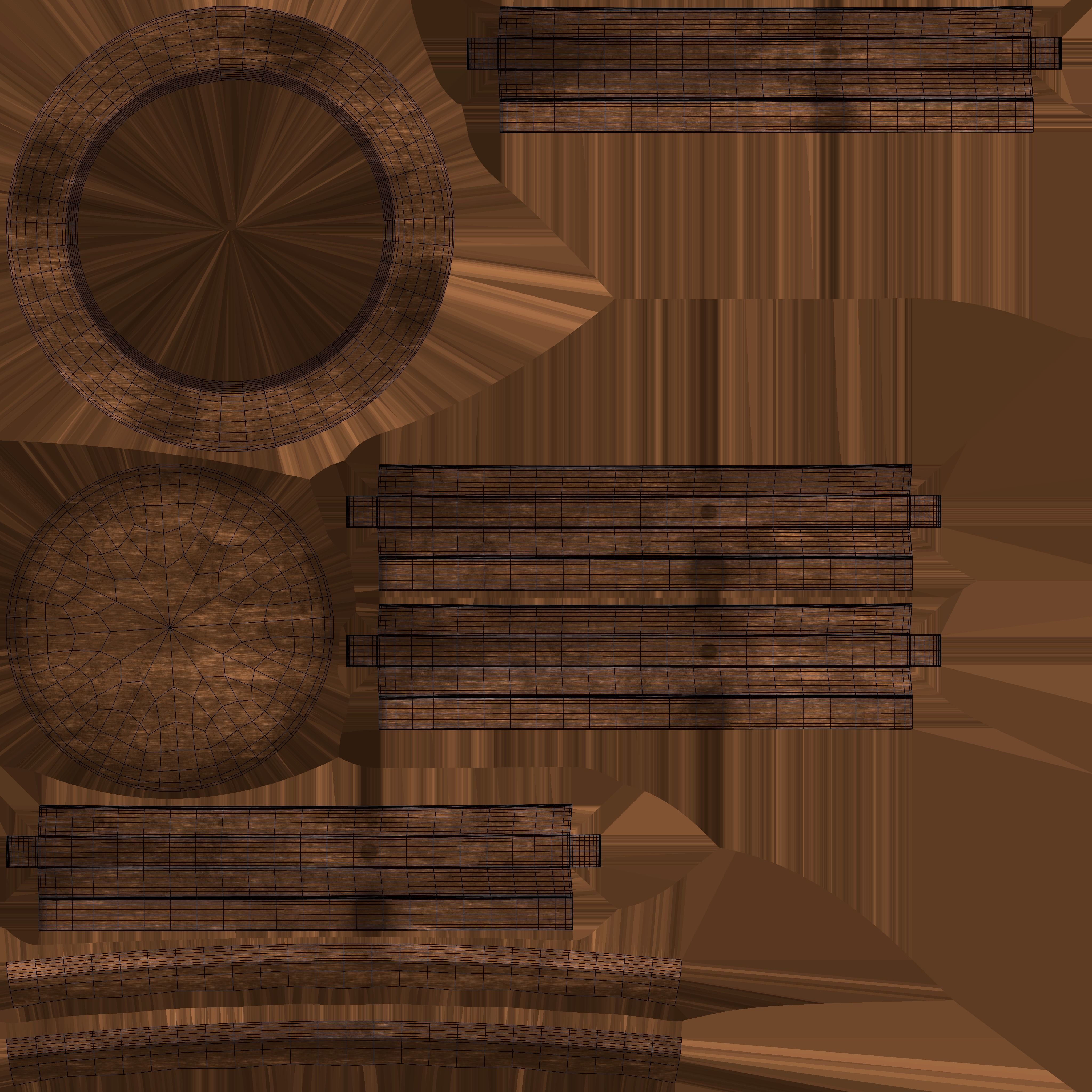 BarStools bar stool Low-poly 3D model_21