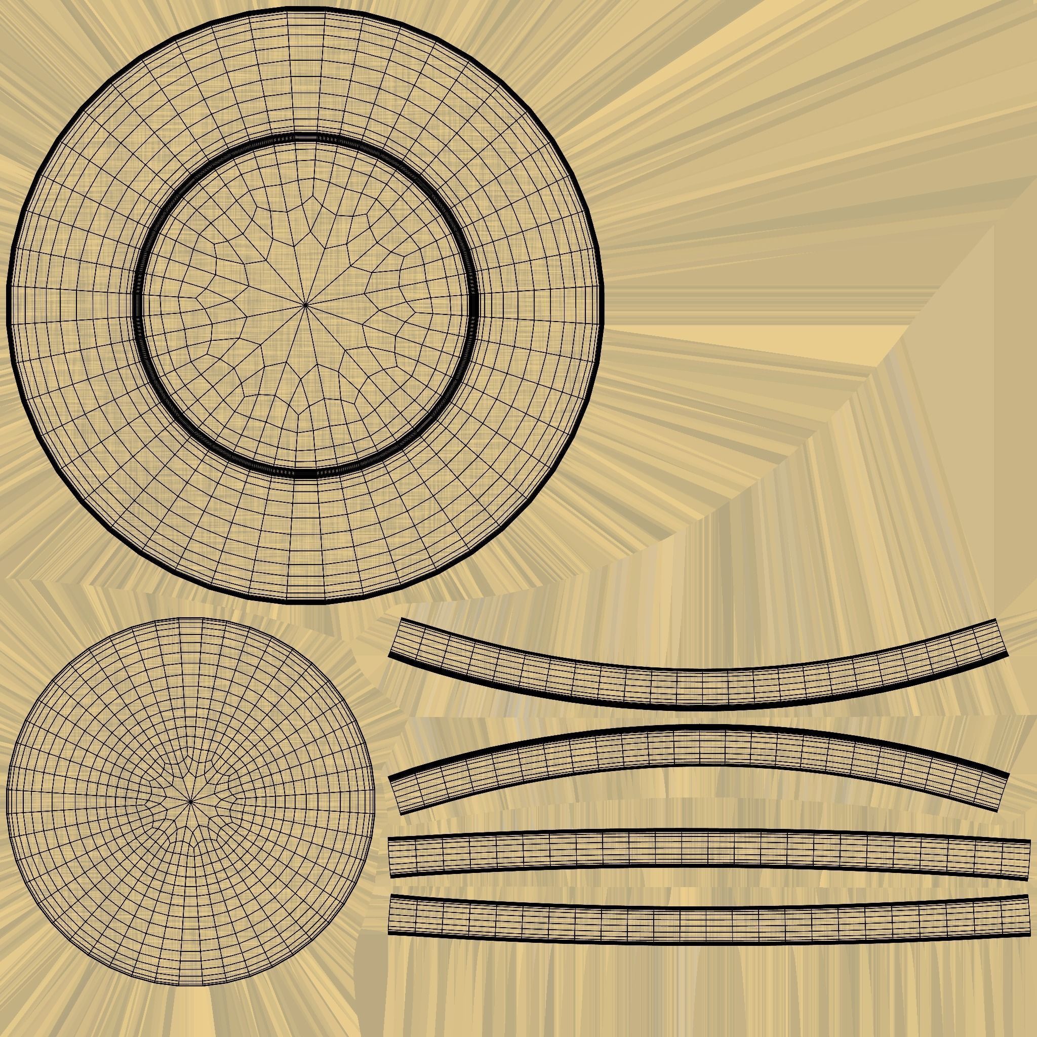 BarStools bar stool Low-poly 3D model_19