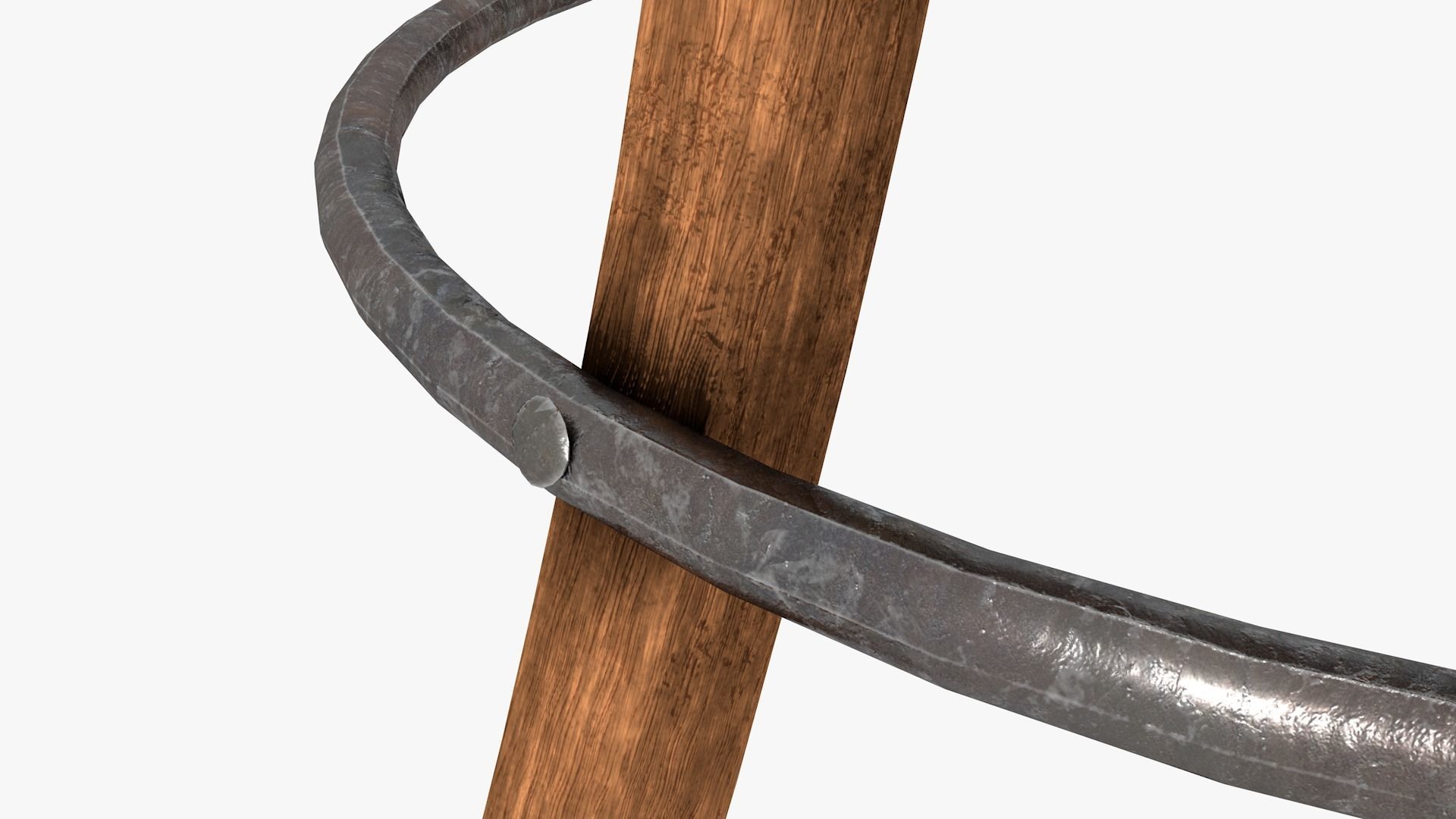 BarStools bar stool Low-poly 3D model_14